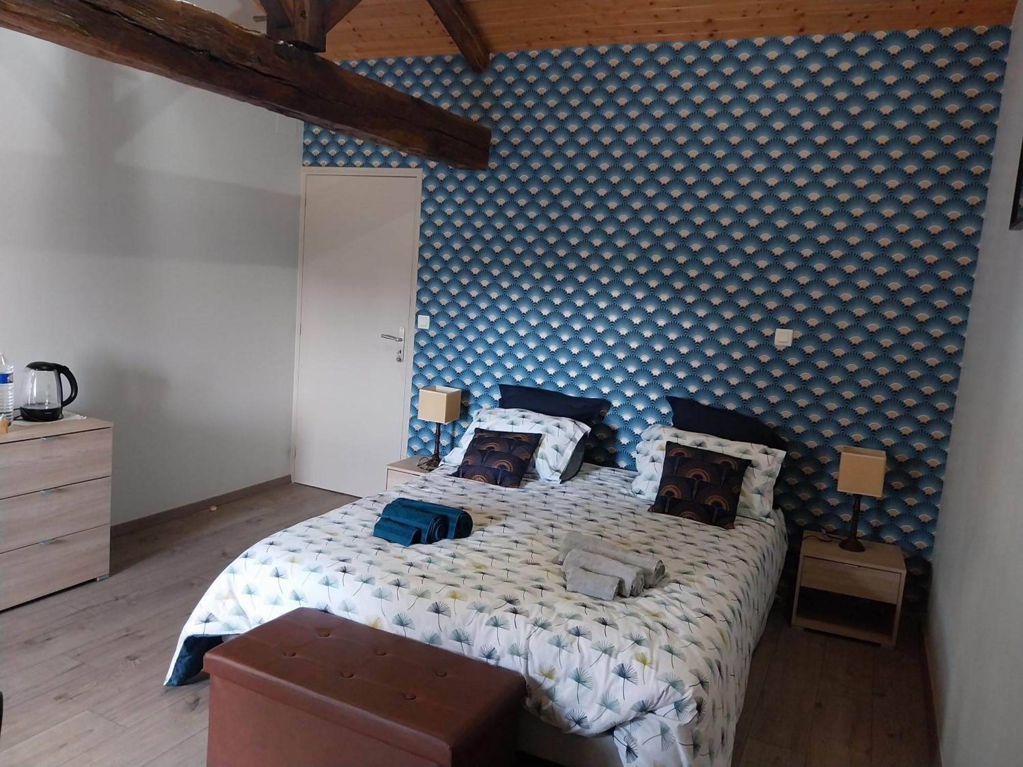 Au Granit Bleu Bed and Breakfast Faye-l'Abbesse Eksteriør billede
