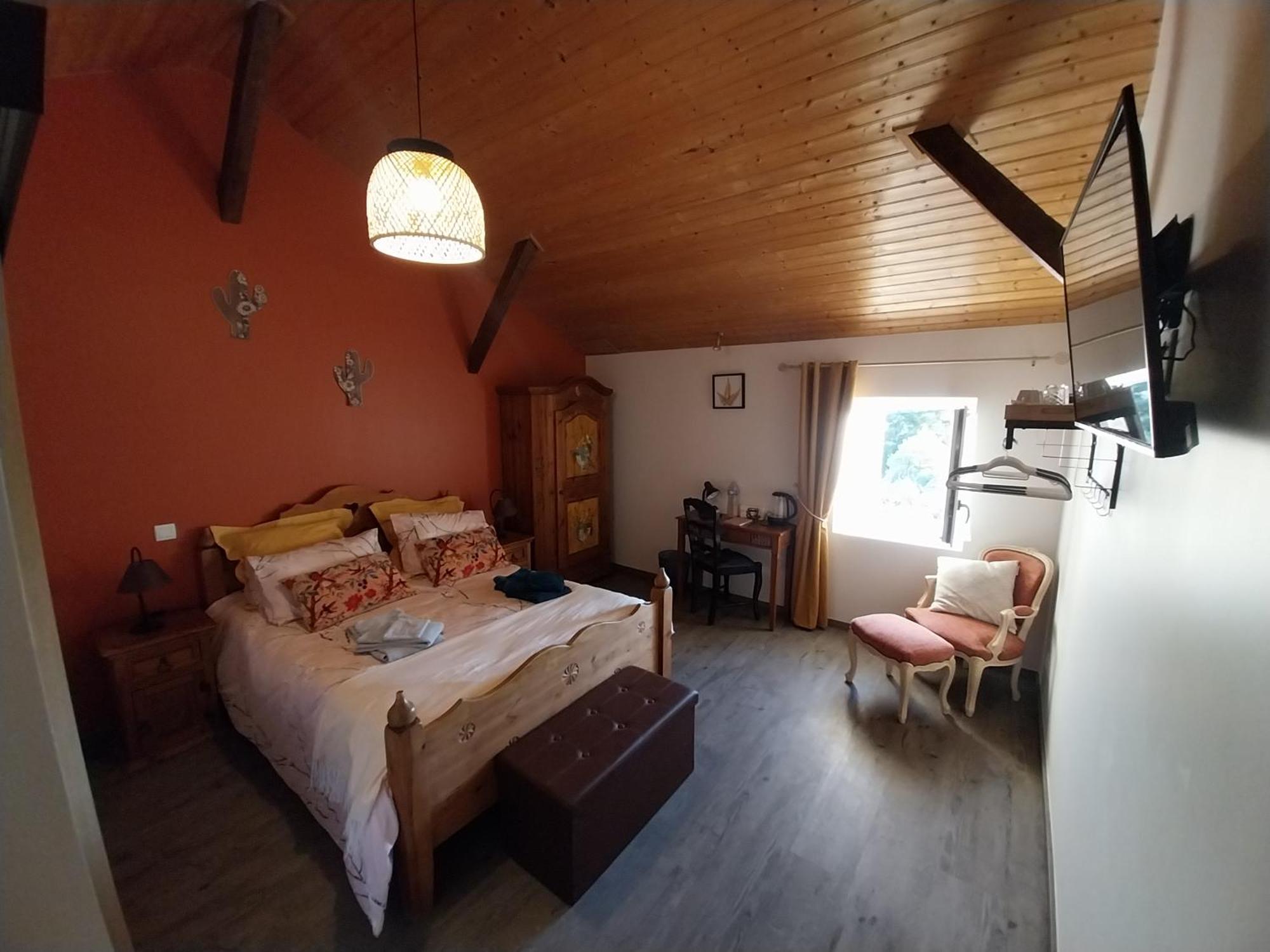 Au Granit Bleu Bed and Breakfast Faye-l'Abbesse Eksteriør billede